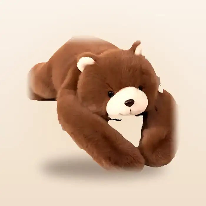 Bram the Bear, a soft plush companion